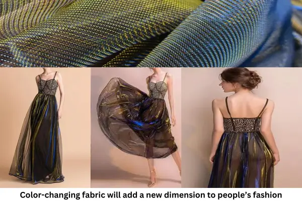 Color-changing fabric